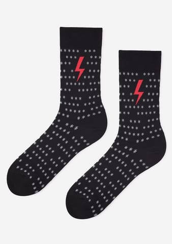 ⁨SKARPETY MARILYN THUNDER STARS (kolor black, rozmiar 36-40)⁩ w sklepie Wasserman.eu