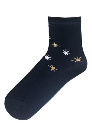 ⁨SKARPETY MARILYN STARS LUREX (kolor navy, rozmiar 36-40)⁩ w sklepie Wasserman.eu