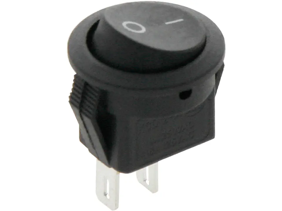 ⁨Switch.MK101-8C ON-OFF black round-2P⁩ at Wasserman.eu