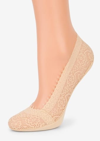 ⁨STOPKI MARILYN DAMSKIE COMFORT LACE (kolor natural, rozmiar 38-41)⁩ w sklepie Wasserman.eu