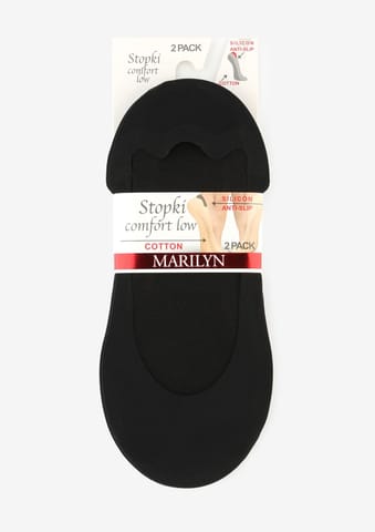 ⁨STOPKI MARILYN DAMSKIE COMFORT LOW (kolor black, rozmiar 38-41)⁩ w sklepie Wasserman.eu