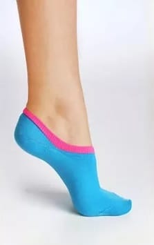 ⁨STOPKI MARILYN DAMSKIE FIT K16 (kolor niebieski, rozmiar uniwersalny)⁩ w sklepie Wasserman.eu