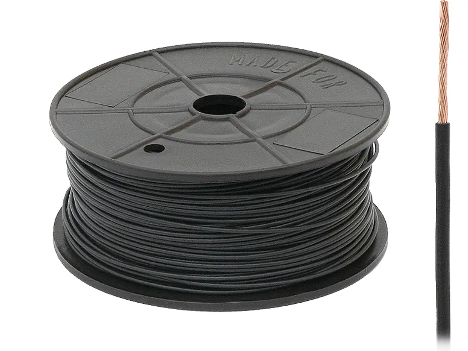 Przew.FLRY-B 0.75 czarny (1PH) w sklepie Wasserman.eu