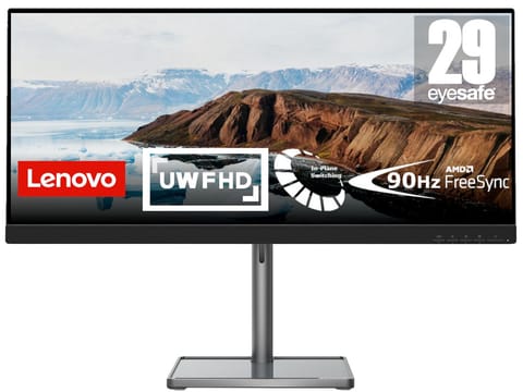 ⁨Monitor Lenovo L29w-30 29" 21:9 2560x1080 1000:1 Raven Black⁩ w sklepie Wasserman.eu