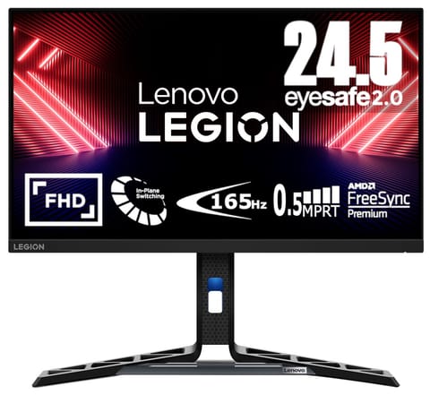 ⁨Lenovo Legion R25i-30 24.5"FHD 165Hz 400nits AG 2xHDMI, DP Raven Black⁩ w sklepie Wasserman.eu