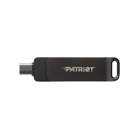 ⁨Patriot Rage R550 128GB Dual USB A+C, Alu, 100MBs⁩ w sklepie Wasserman.eu