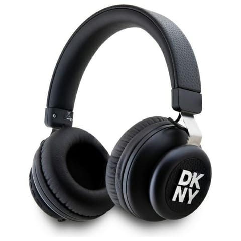 ⁨DKNY słuchawki nauszne Bluetooth          DKBHS6PUSLK czarny/black Metal Logo⁩ w sklepie Wasserman.eu