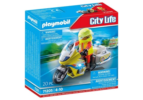 ⁨Zestaw z figurką City Life 71205 Motor ratunkowy ze światłem⁩ w sklepie Wasserman.eu