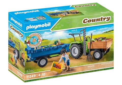 ⁨Zestaw Country 71249 Traktor z przyczepą⁩ w sklepie Wasserman.eu