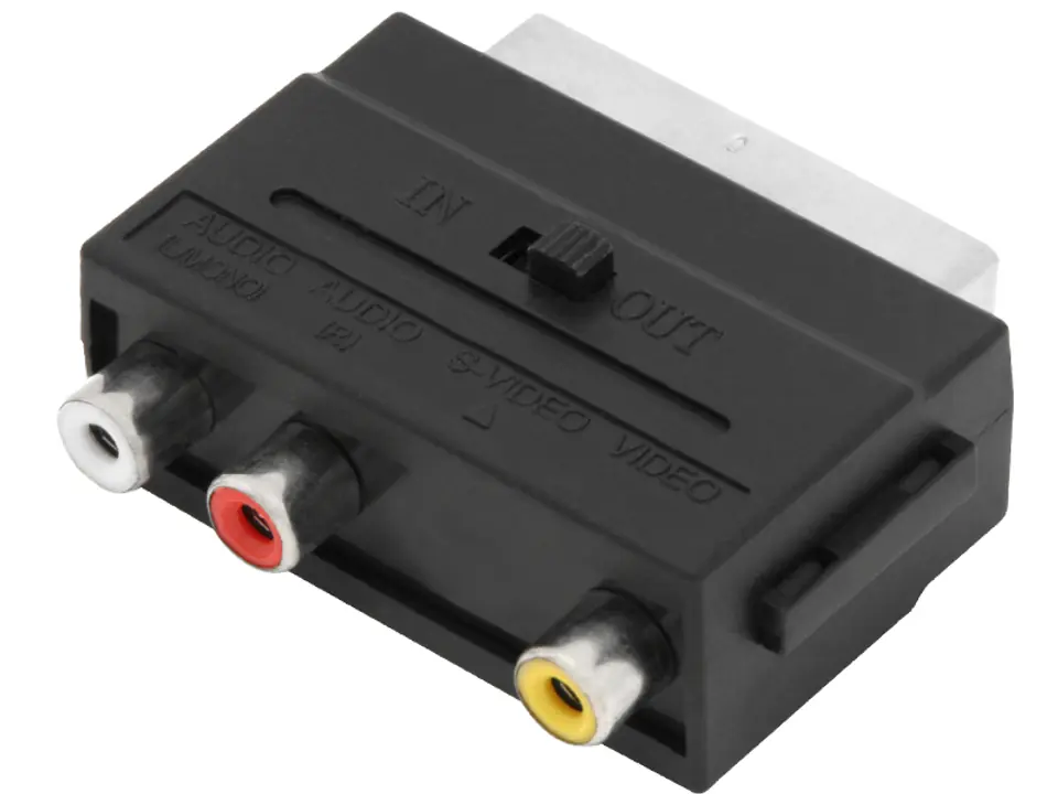 ⁨Splitter SCART-3 PLUG SOCKET⁩ at Wasserman.eu