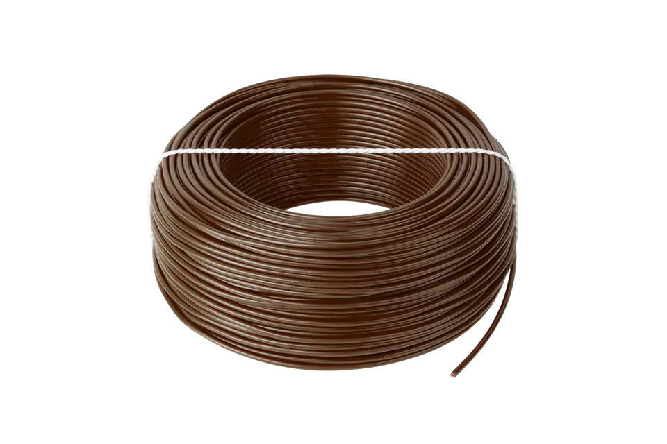 ⁨Cable LgY 1x0,5 H05V-K brown⁩ at Wasserman.eu