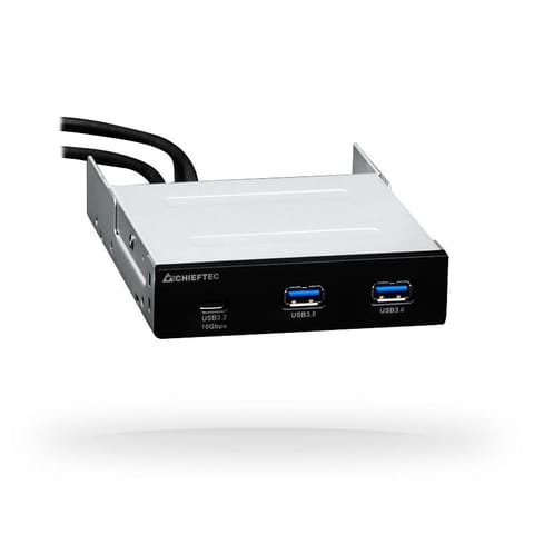 ⁨Panel Przedni Chieftec MUB-3003C 3.5&quot; 2x USB 3.0, USB 3.2 Gen.2 Type-C⁩ w sklepie Wasserman.eu