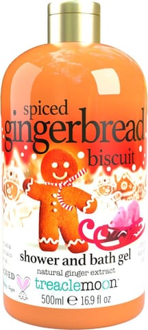 ⁨TREACLEMOON Spiced Gingerbread Biscuit Pierniczkowy żel pod prysznic i płyn do kąpieli 500 ml⁩ w sklepie Wasserman.eu