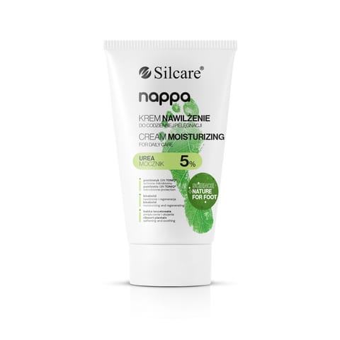 ⁨SILCARE Nappa Krem do codziennej pielęgnacji stóp - nawilżający mocznik 5% 150 ml⁩ w sklepie Wasserman.eu