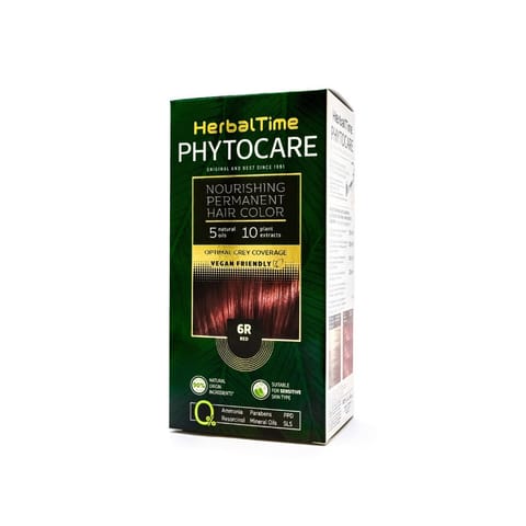 ⁨HERBAL TIME Phytocare Farba do włosów naturalna 6R Red⁩ w sklepie Wasserman.eu