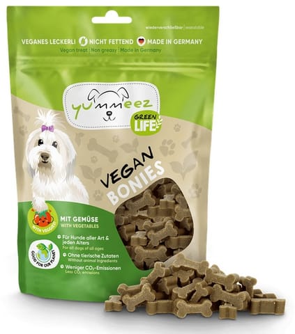 ⁨Yummeez Green Life Vegan Bonies Kosteczki warzywne 175g⁩ w sklepie Wasserman.eu
