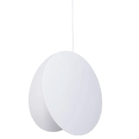 ⁨Pendant lamp PILLS L white 33 cm (colour white matt)⁩ at Wasserman.eu