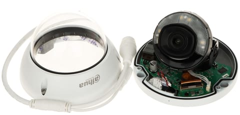 KAMERA WANDALOODPORNA IP IPC-HDBW2249E-S-IL-0280B WizSense Smart Dual Light - 1080p 2.8 mm DAHUA w sklepie Wasserman.eu