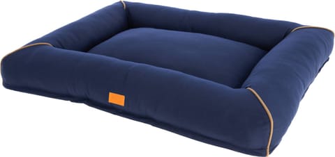 ⁨KERBL Jerome Mattress for cage navy blue - pet bed - 75 x 60 x 10 cm⁩ at Wasserman.eu