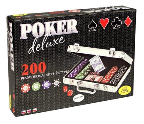 ⁨Poker Deluxe 200 żetonów⁩ w sklepie Wasserman.eu