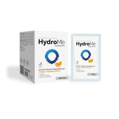 ⁨HydroMe Electrolytes Oral rehydration formula orange 10 pcs.⁩ at Wasserman.eu