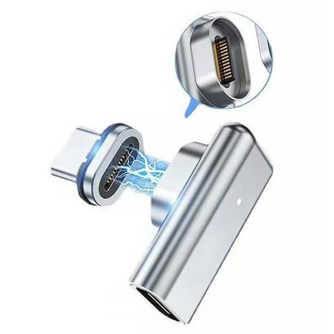 ⁨Beline Adapter magnetyczny USB-C 100W    srebrny/silver DAC BLNAM01⁩ w sklepie Wasserman.eu