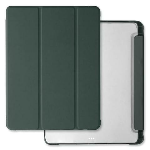 ⁨Mercury Clear Back Cover iPad Pro 11 (2024) ciemnozielony/dark green⁩ w sklepie Wasserman.eu