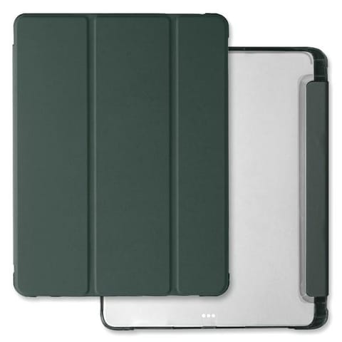 ⁨Mercury Clear Back Cover iPad Pro 13 (2024) ciemnozielony/dark green⁩ w sklepie Wasserman.eu