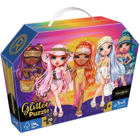 ⁨Puzzle 70 elements glitter in box Rainbow High Glitter Dolls⁩ at Wasserman.eu