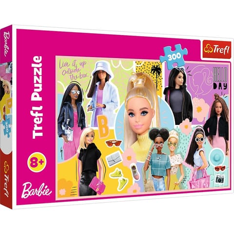 ⁨Puzzle 300 elementów Twoja ulubiona Barbie⁩ w sklepie Wasserman.eu