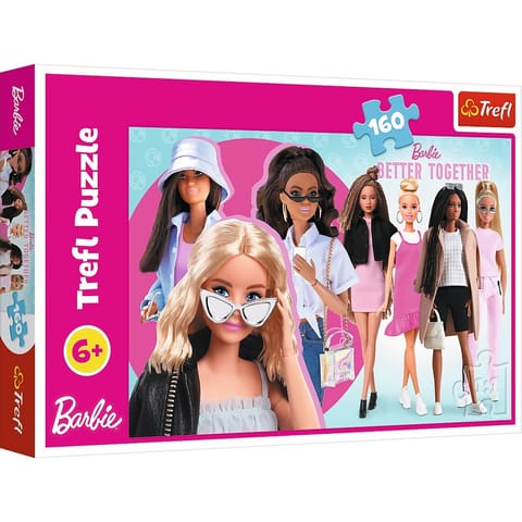 ⁨Puzzle 160 elementów Barbie i jej świat⁩ w sklepie Wasserman.eu