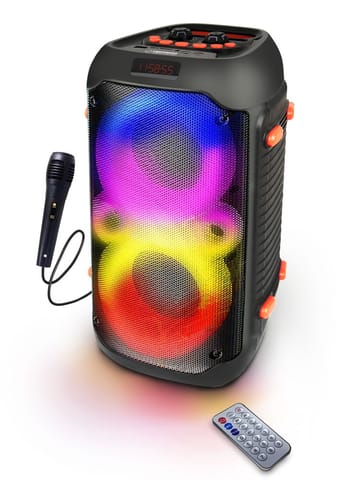 ⁨EP156 Esperanza głośnik bt fm led rgb karaoke singer⁩ w sklepie Wasserman.eu