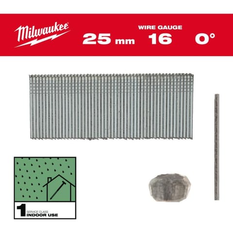 ⁨MILWAUKEE SZTYFTY 16G/32mm/0° DO M18 FN16GS /5000szt.⁩ w sklepie Wasserman.eu