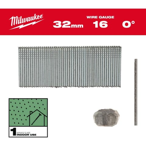 ⁨MILWAUKEE SZTYFTY 16G/25mm/0° DO M18 FN16GS /5000szt.⁩ w sklepie Wasserman.eu