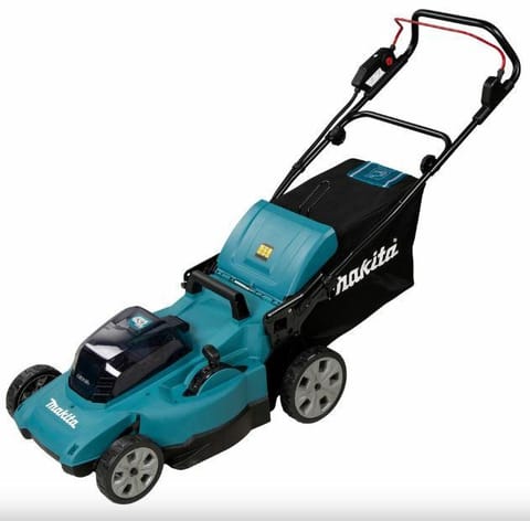 ⁨MAKITA. LAWN MOWER 2x18V DLM481CT2 WITH DRIVE 48cm 2x5.0Ah⁩ at Wasserman.eu