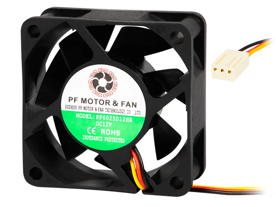 ⁨85-605# Fan 60x25 12v ball⁩ at Wasserman.eu