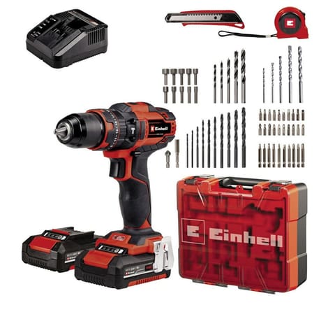 ⁨DRILL/DRIVER EINHELL TE-CD 18/40 Li-i +64 (2×2,0Ah) 4513992⁩ at Wasserman.eu