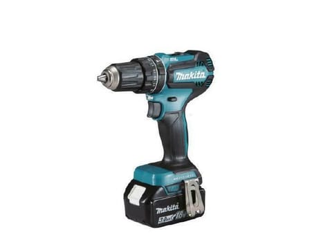 ⁨MAKITA IMPACT DRILL DRIVER 18V 50Nm 2x3.0Ah BLDC MAKPAC DHP485RFJ⁩ at Wasserman.eu