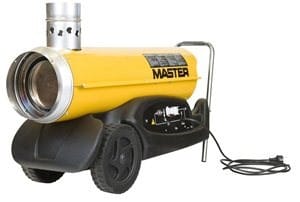 MASTER OIL HEATER BV 77E WITH FLUE GAS DISCHARGE 21KW at Wasserman.eu