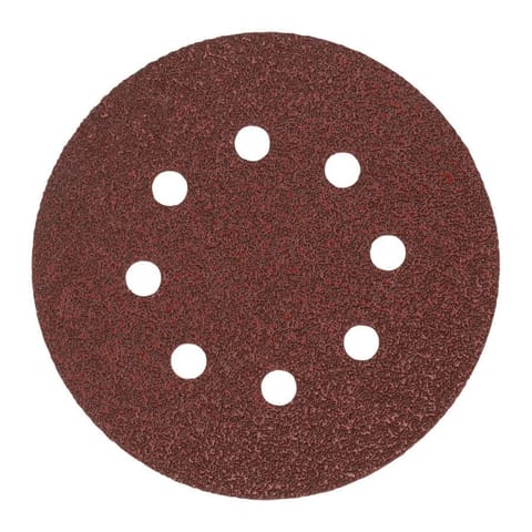 ⁨MILWAUKEE ABRASIVE DISC 125mm 8 HOLES P240 /50 pcs.⁩ at Wasserman.eu