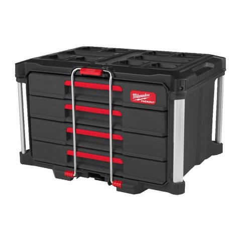 ⁨MILWAUKEE PACKOUT CHEST 4 DRAWERS @⁩ at Wasserman.eu