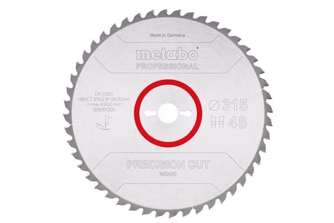 ⁨METABO PIŁA TARCZOWA HW/CT 315x30x48z    PRECISION CUT WOOD PROFESSIONAL⁩ w sklepie Wasserman.eu