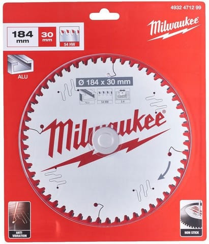 ⁨MILWAUKEE PIŁA TARCZOWA 184x30x2,4x54z ALUMINIUM CSB P W⁩ w sklepie Wasserman.eu