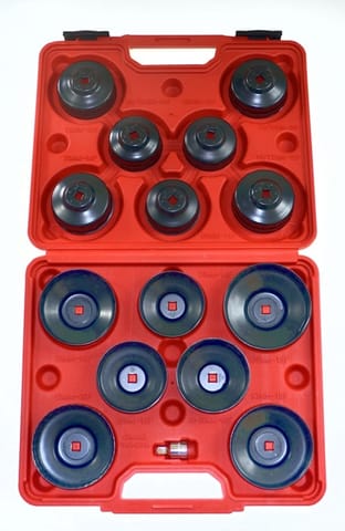 ⁨FILTER KEY. OIL.15pcs./SILVER⁩ at Wasserman.eu