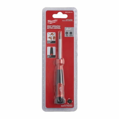 ⁨MILWAUKEE 4-IN-1 PRECISION SCREWDRIVER⁩ at Wasserman.eu