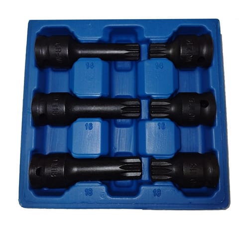 ⁨SPLINE WRENCH SET 6pcs. M14-M18 /SILVER⁩ at Wasserman.eu