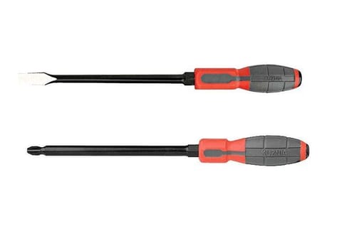 ⁨FORGE WKRĘT.KPL. 3PCS 9352 CROSS PH2,PH4, FLAT 1,2x8mm⁩ at Wasserman.eu