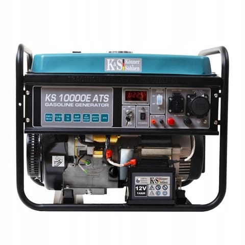 ⁨KS GASOLINE GENERATOR KS 10000E ATS 7.5kW, 230V, ELECTRIC START.⁩ at Wasserman.eu