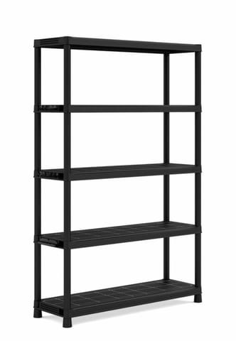 ⁨KETER PLASTIC BOOKCASE 5 SHELVES XXL 120 x 40 x 187 cm IT⁩ at Wasserman.eu