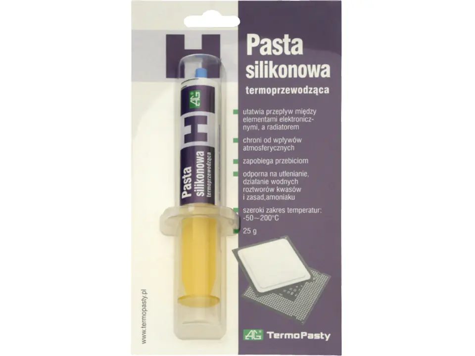 ⁨Silicone paste H 25g syringe⁩ at Wasserman.eu